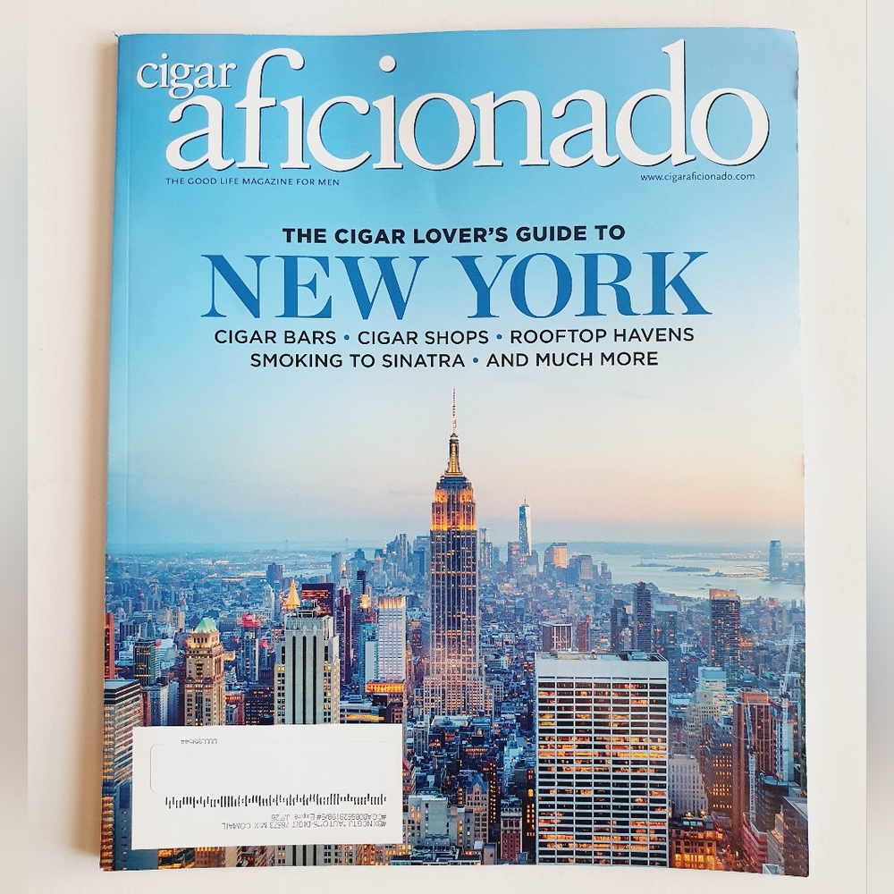 Cigar Aficionado Magazine Sept/Oct, 2025 - The Cigar Lover's Guide to New York